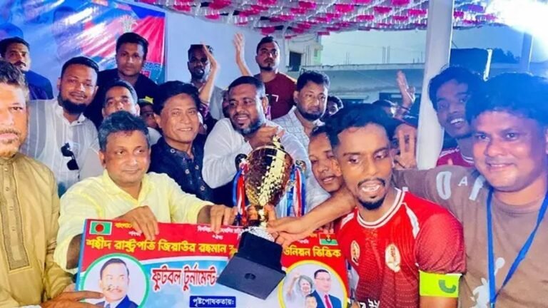 ‘খেলাধুলা তরুণ সমাজকে মাদক থেকে দূরে রাখে’