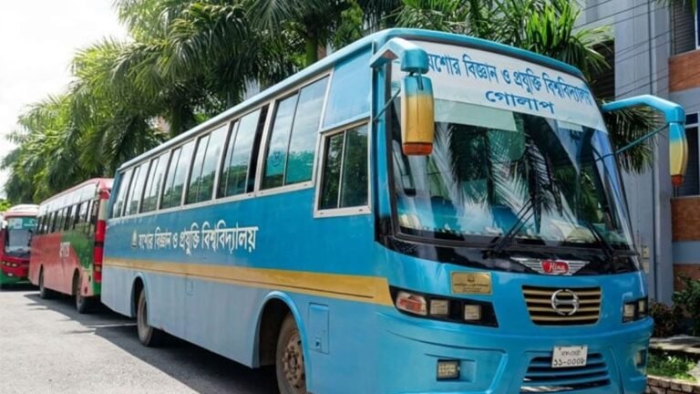 যবিপ্রবিতে পরিবহন ব্যবস্থায় পরিবর্তন, সাশ্রয় ৪০ লাখ টাকা