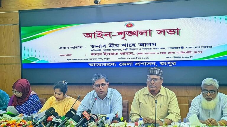 জানুয়ারি থেকে স্থানীয় সরকার নির্বাচন, শেষ ৬ জুনের মধ্যে: স্থানীয় সরকার প্রতিমন্ত্রী