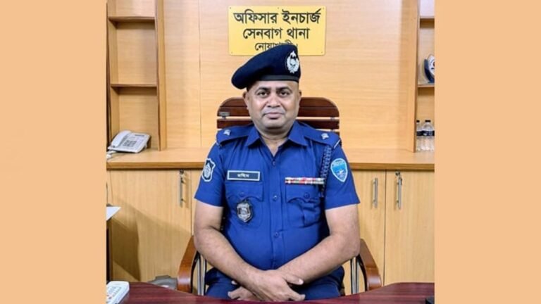 আ.লীগ নেতার বাড়িতে ভূরিভোজ, সেনবাগ থানার ওসি প্রত্যাহার