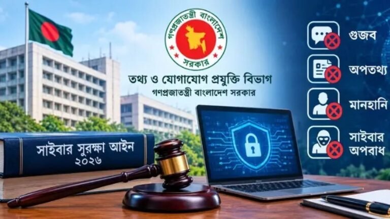সংশোধন হচ্ছে সাইবার সুরক্ষা আইন, গুজব-অপতথ্যে ১০ বছরের জেল