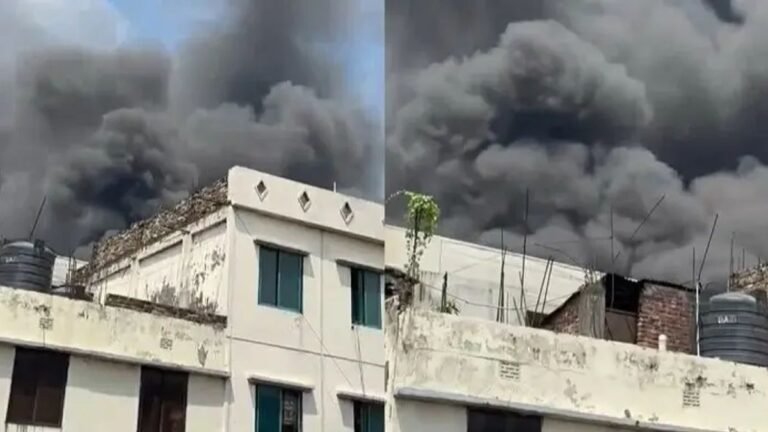 এবার মহাখালীতে ব্রিটিশ টোব্যাকোর ভবনে আগুন
