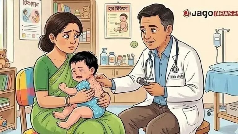 হামের উপসর্গ নিয়ে আরও ৩ শিশুর মৃত্যু