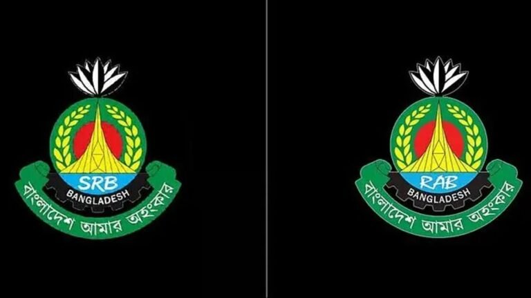র‌্যাবের লোগোর নকশা অপরিবর্তিত রেখে ‘এসআরবি’র যাত্রা