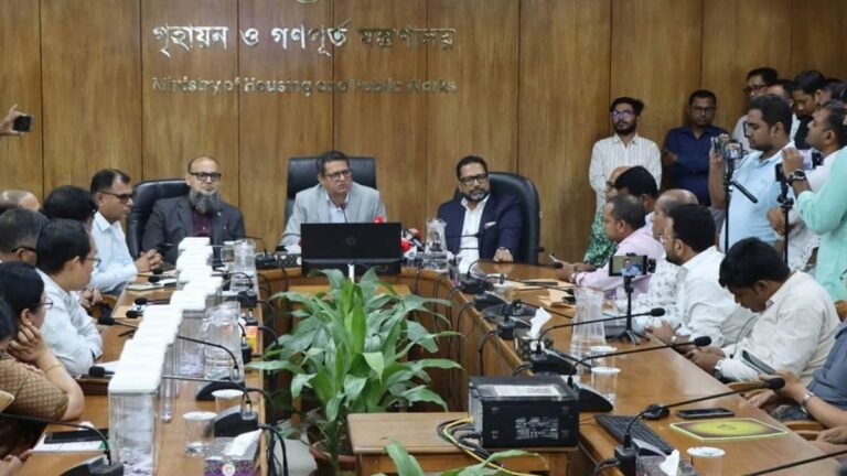 স্বচ্ছতা নিশ্চিতে নির্বাহী প্রকৌশলীদের লটারিতে বদলি-পদায়ন: গণপূর্তমন্ত্রী