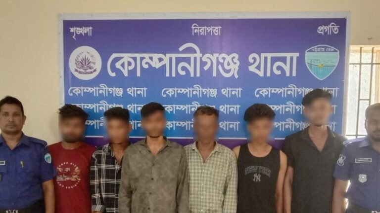 নোয়াখালীতে কিশোর গ্যাংবিরোধী অভিযান, আটক ১০৪