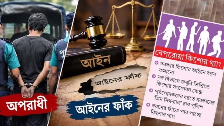 আইনের ফাঁক ও তদবিরে পার পেয়ে যাচ্ছে অপরাধীরা