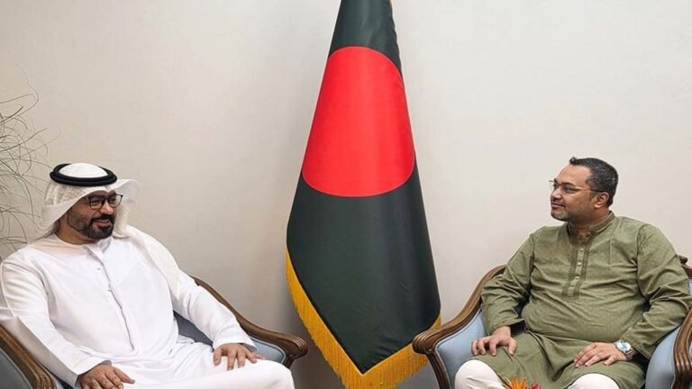 আমিরাতে কর্মসংস্থানের নতুন দুয়ার খুলতে মাহ্দী আমিনের বৈঠক