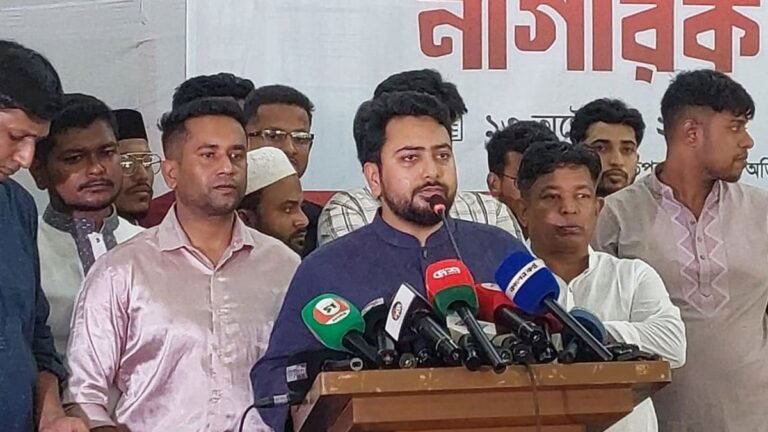 চাঁদাবাজ আর স্বৈরাচার একাকার হয়ে গেছে: নাহিদ ইসলাম