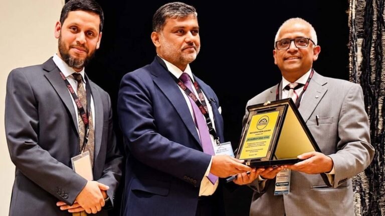 সুইডেনে বিপিসিএন অ্যাওয়ার্ড পেলেন আইনজীবী শিশির মনির
